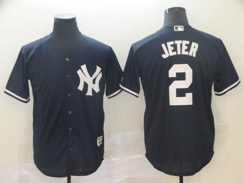 Yankees 2 Derek Jeter Navy Cool Base Jersey,We sell and wholesale Yankees 2 Derek Jeter Navy Cool Base Jersey on line form chian!